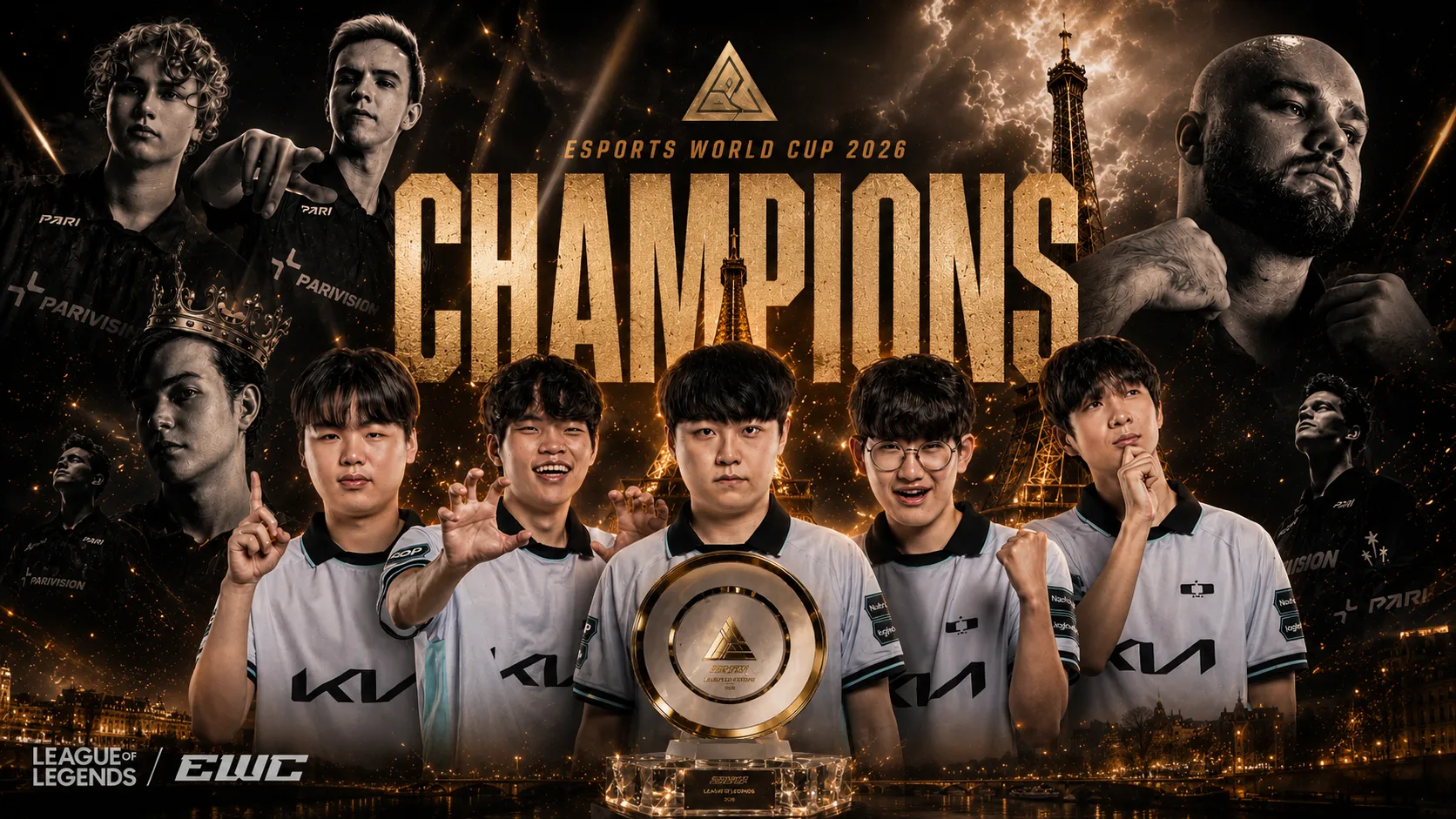 Esports World Cup LoL and Dota 2 Winners