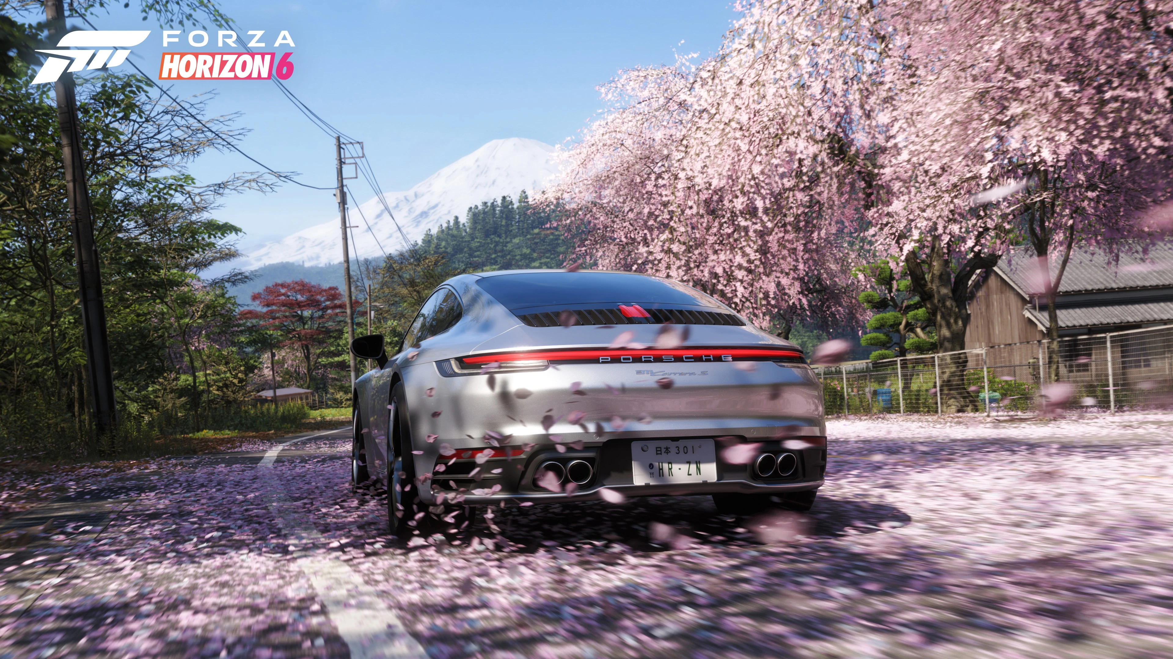 Forza Horizon 6 cars racing through Japan mountain roads