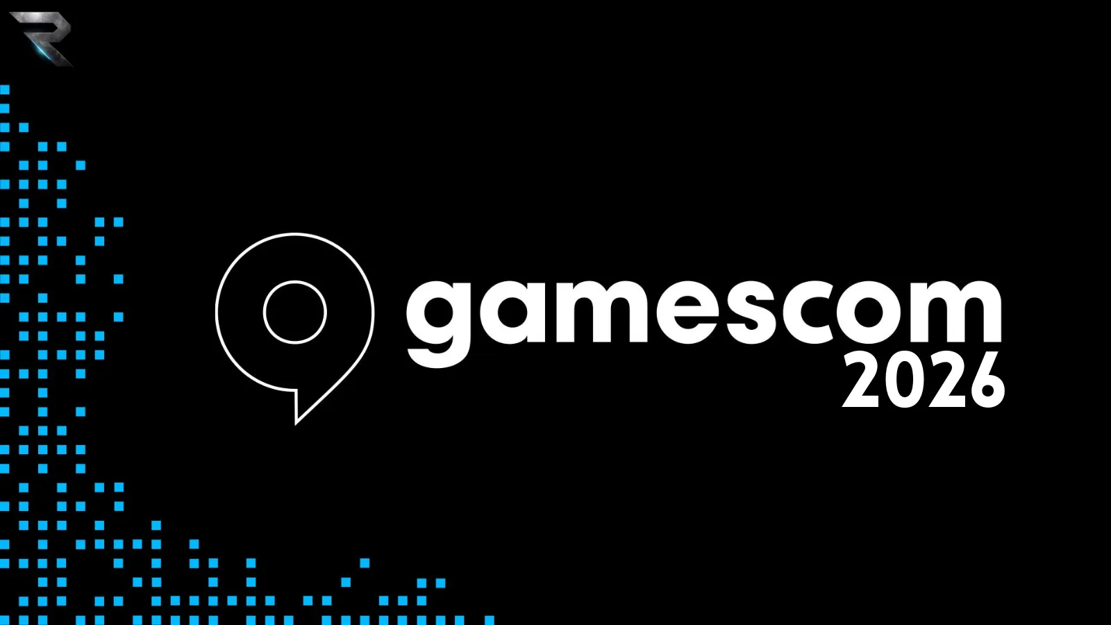 Gamescom show floor lights and crowd in Cologne, Germany