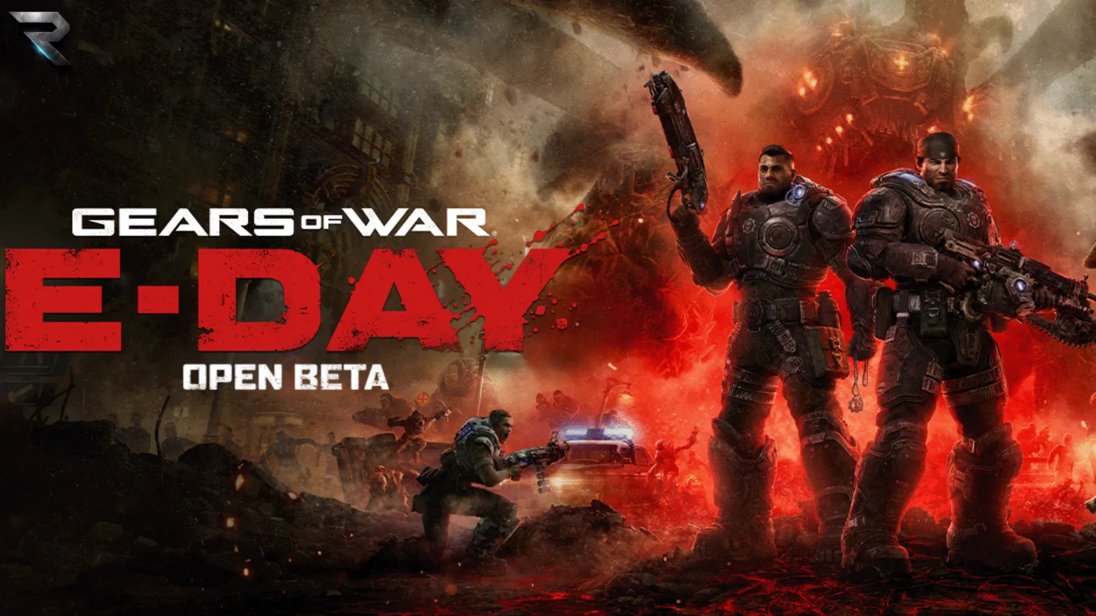 Gears of War E-Day Horde Siege multiplayer beta artwork