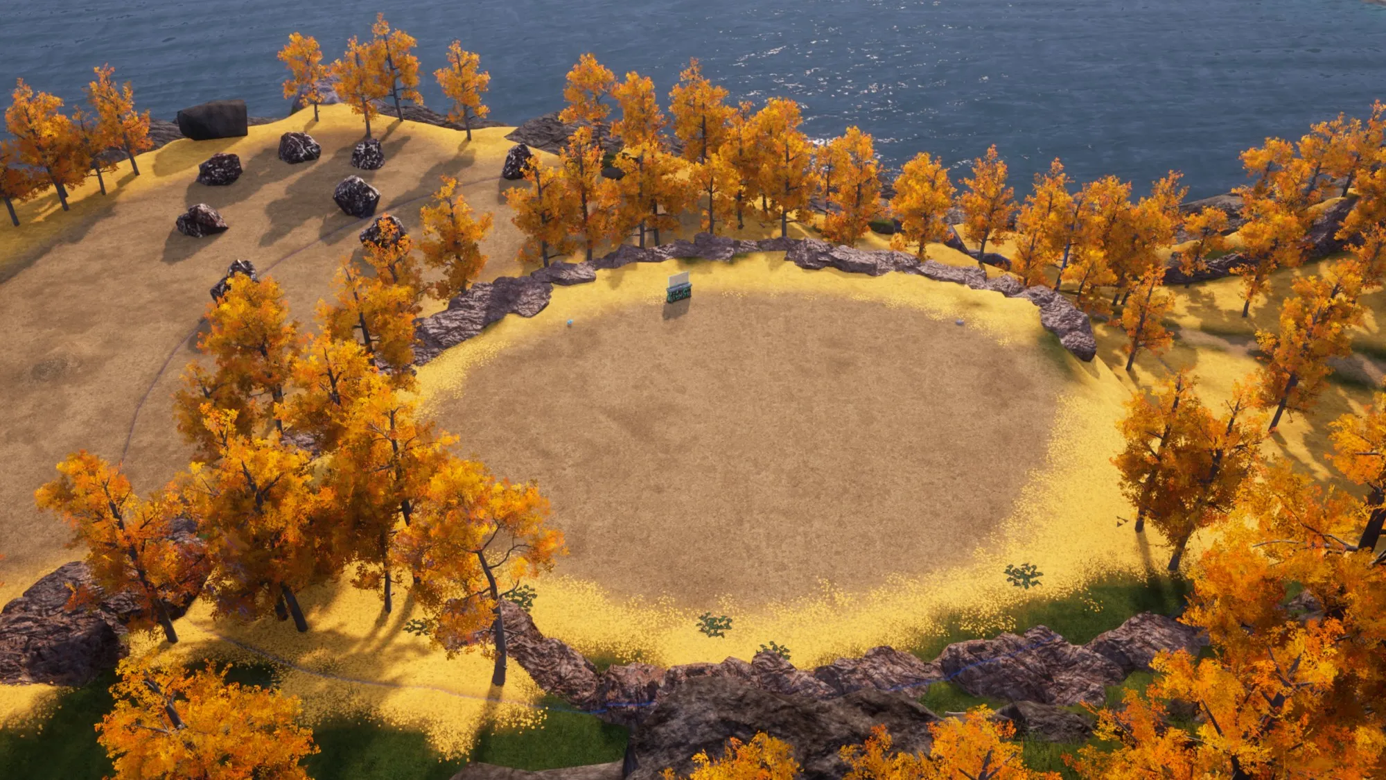 Golden Hills Location shown in Map in Palworld 1.0