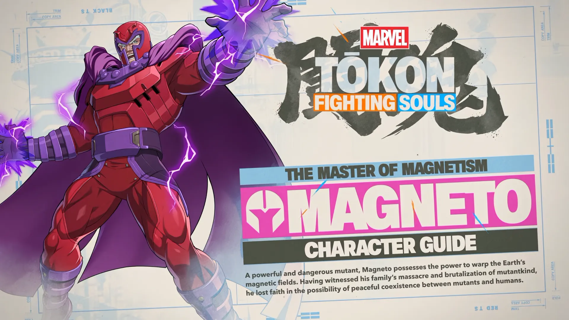 Magneto controlling the battlefield with floating debris in Marvel Tōkon: Fighting Souls