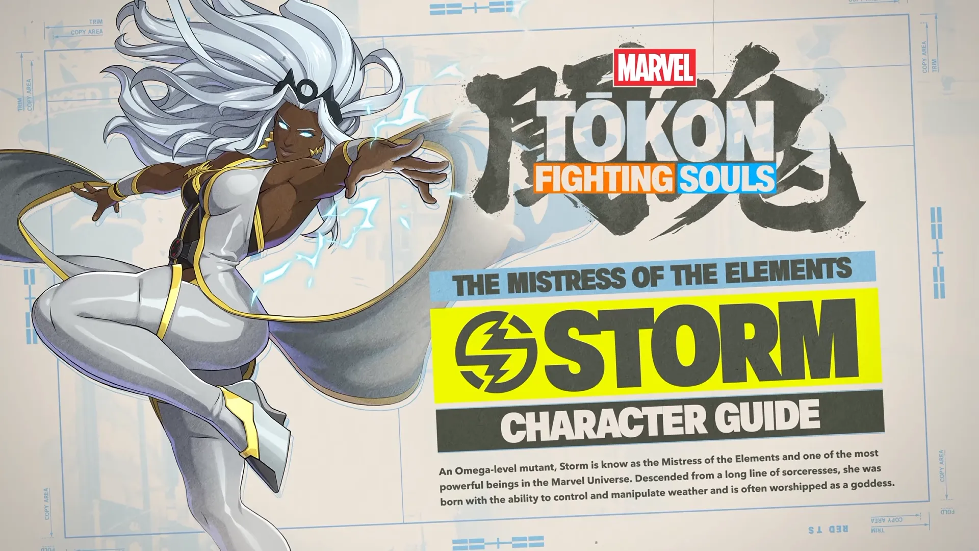 Storm Character Guide Marvel Tōkon: Fighting Souls