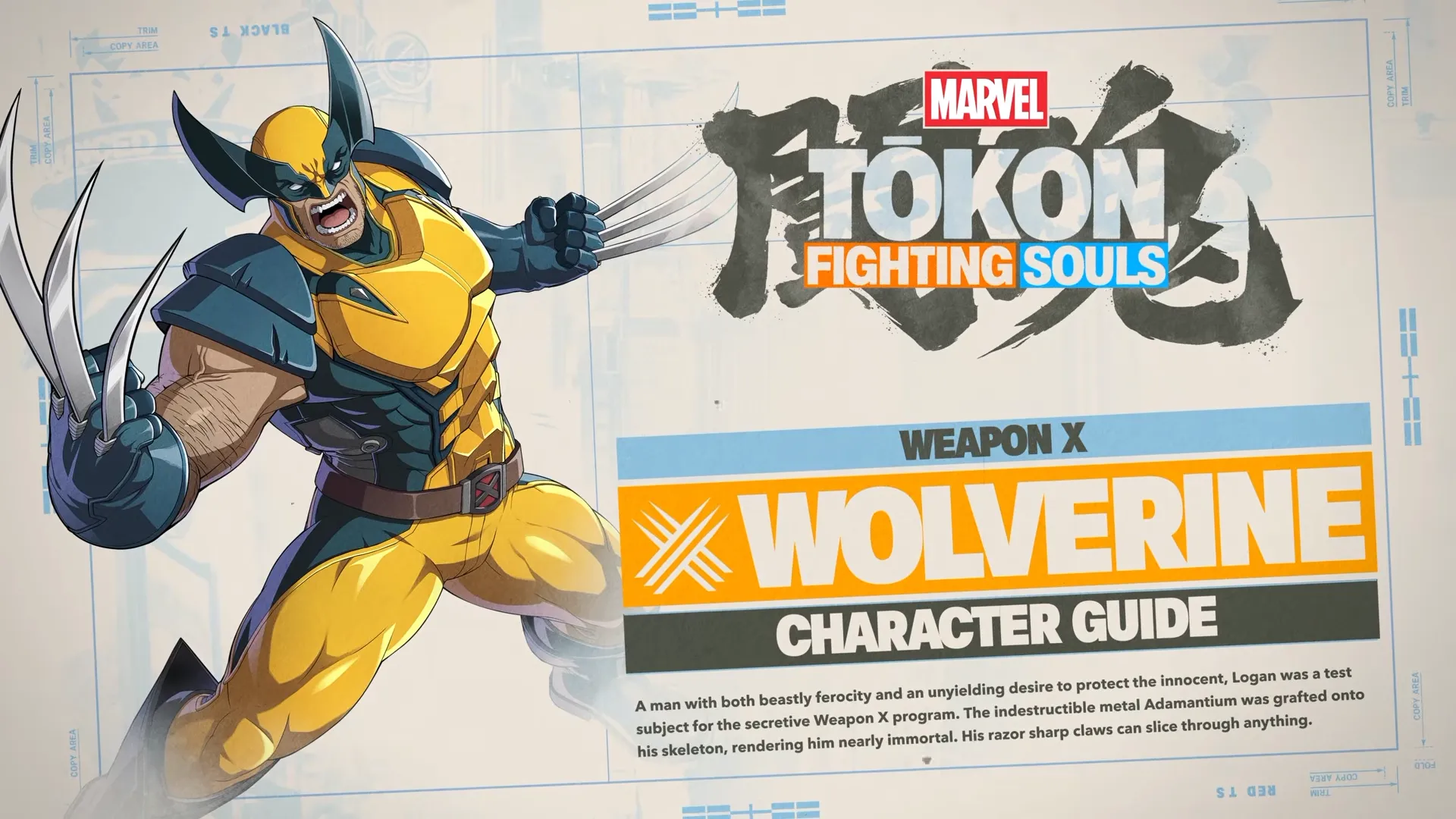 Wolverine unleashing Berserker Rage in Marvel Tōkon: Fighting Souls