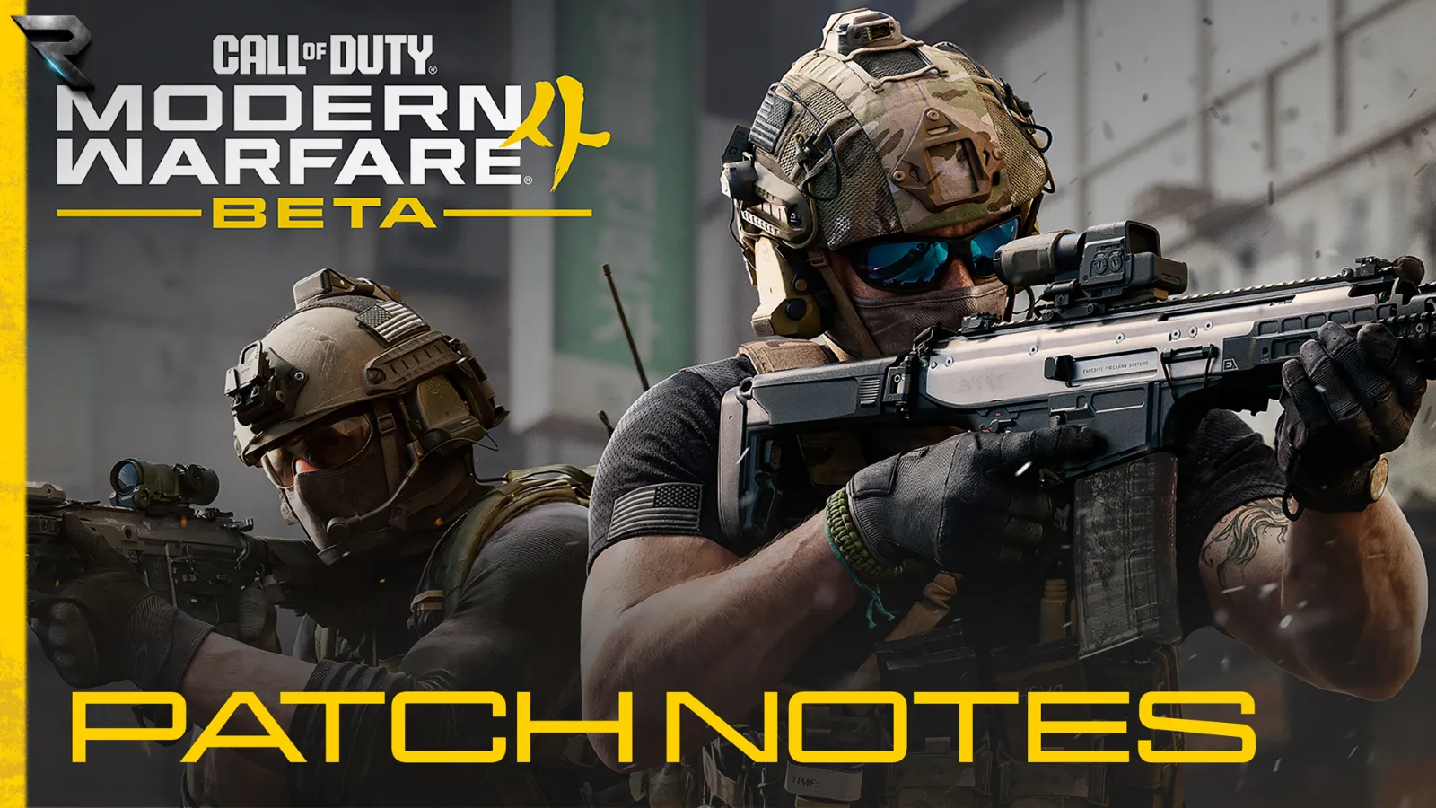An Operator firing a weapon during the Call of Duty: Modern Warfare 4 beta