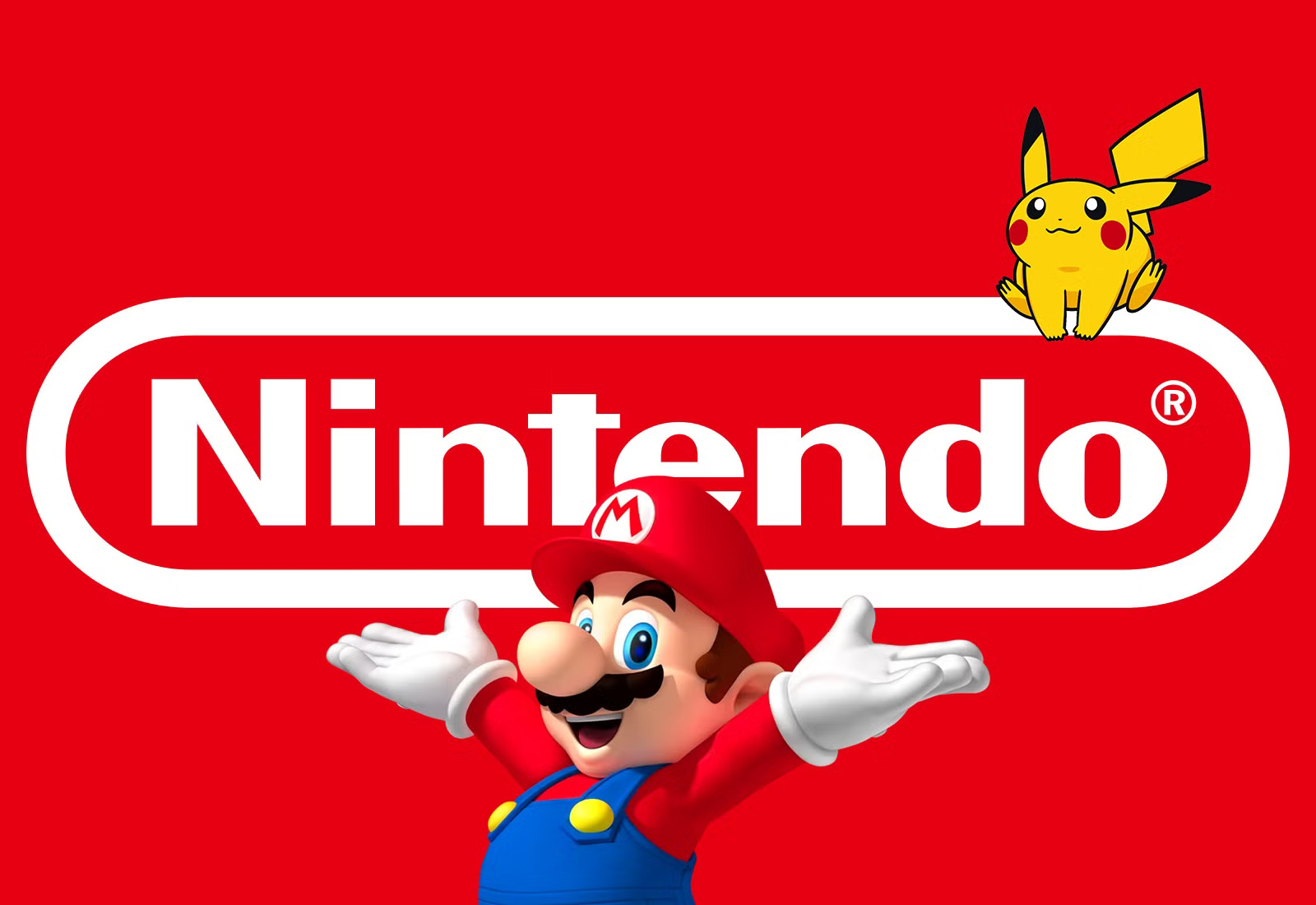 Nintendo logo with data breach warning overlay