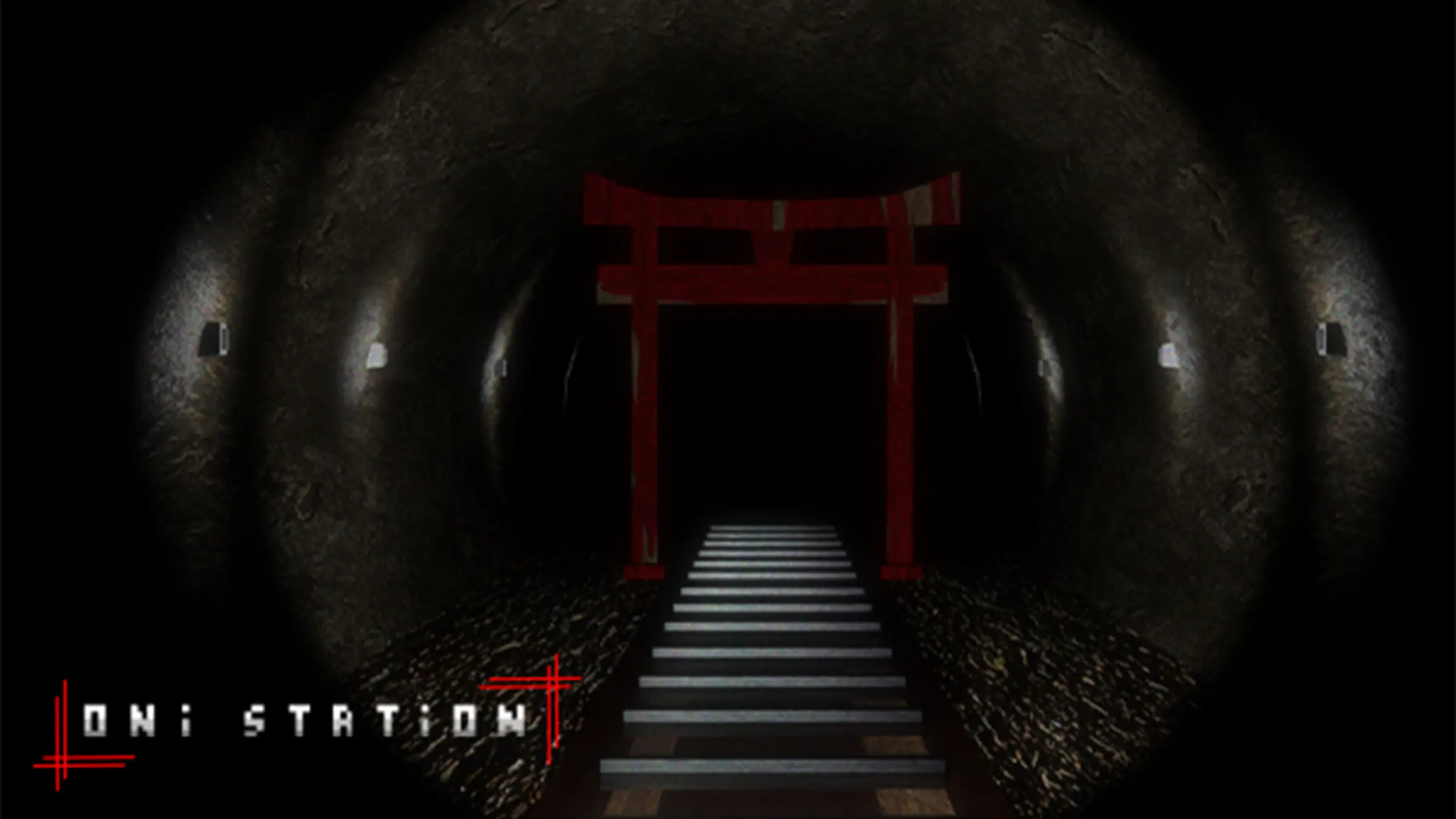 Oni Station horror train Nintendo Switch key art