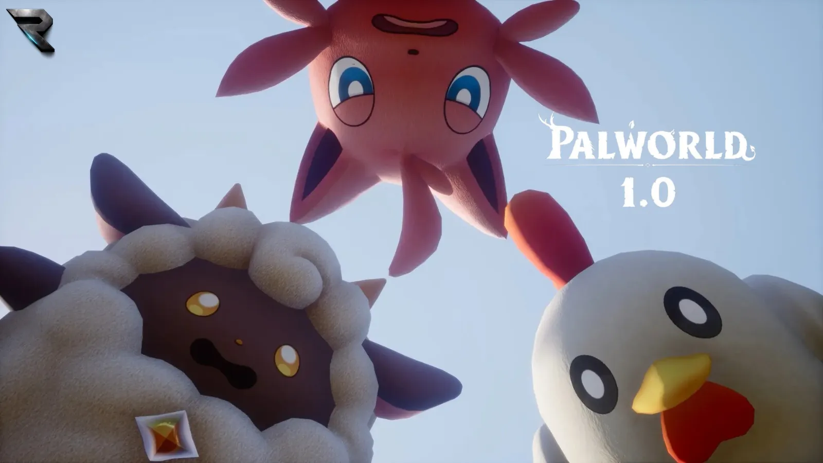 Palworld 1.0 breeding key art