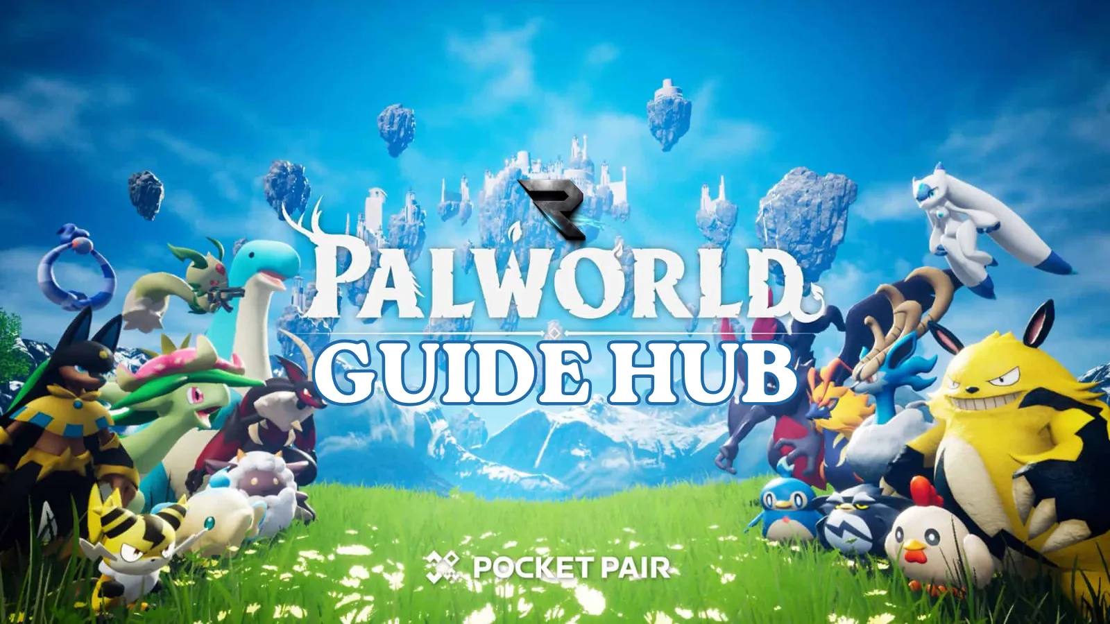 Palworld 1.0 key art