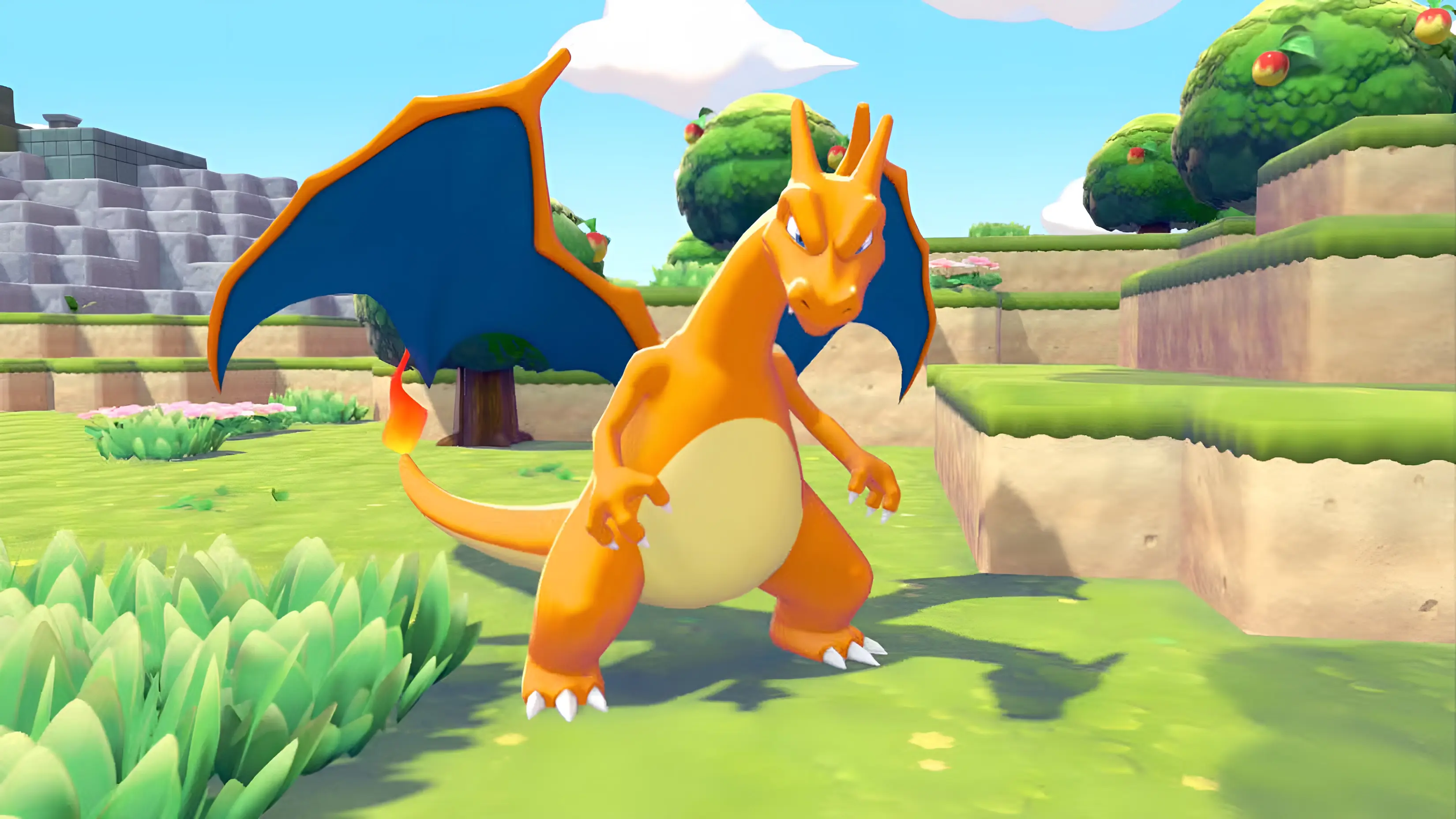 Garchomp, Incineroar, and Sylveon standing together, representing a beginner-friendly Pokémon Champions team
