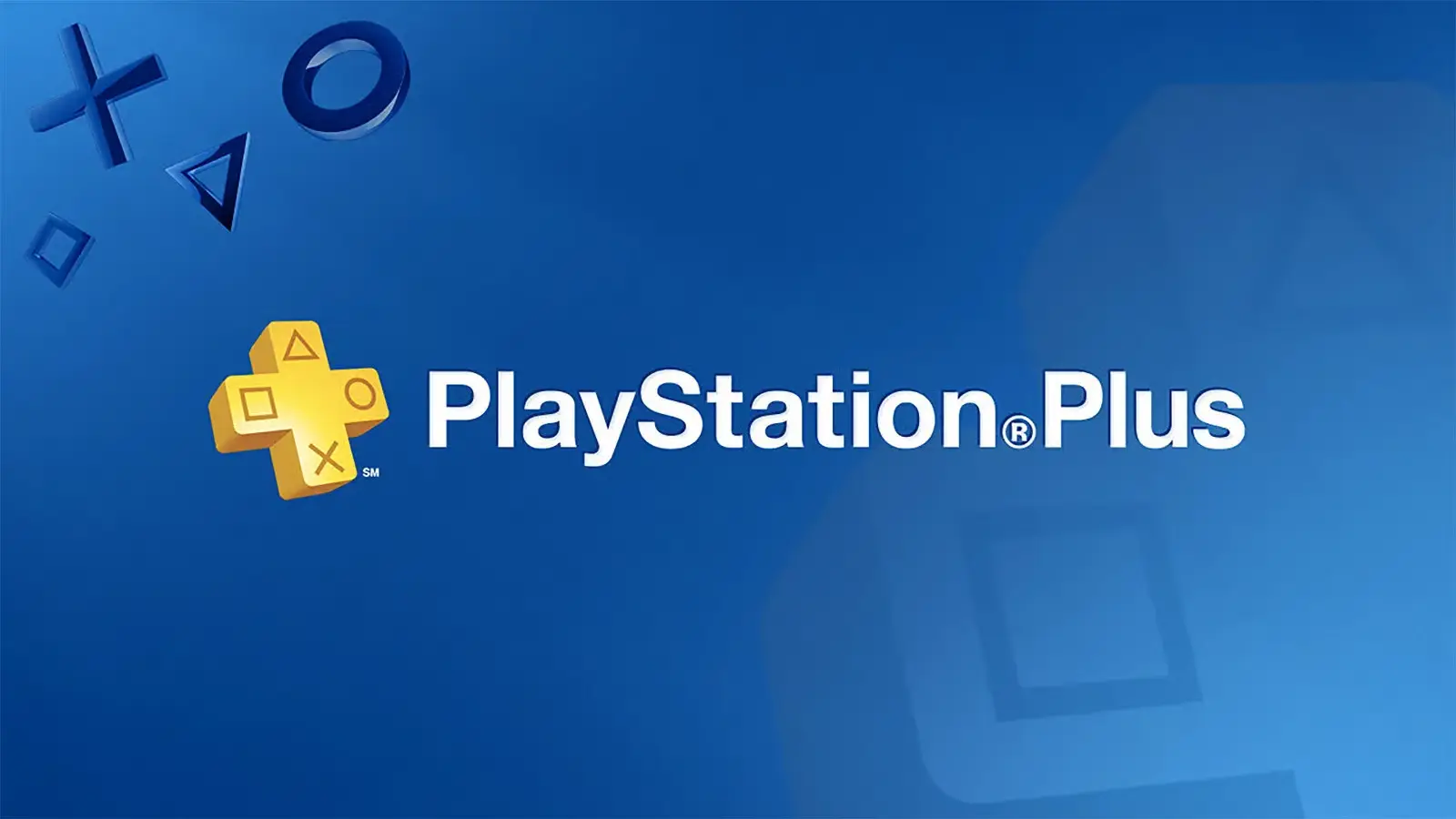 PlayStation Plus logo split across a fragmented calendar layout?