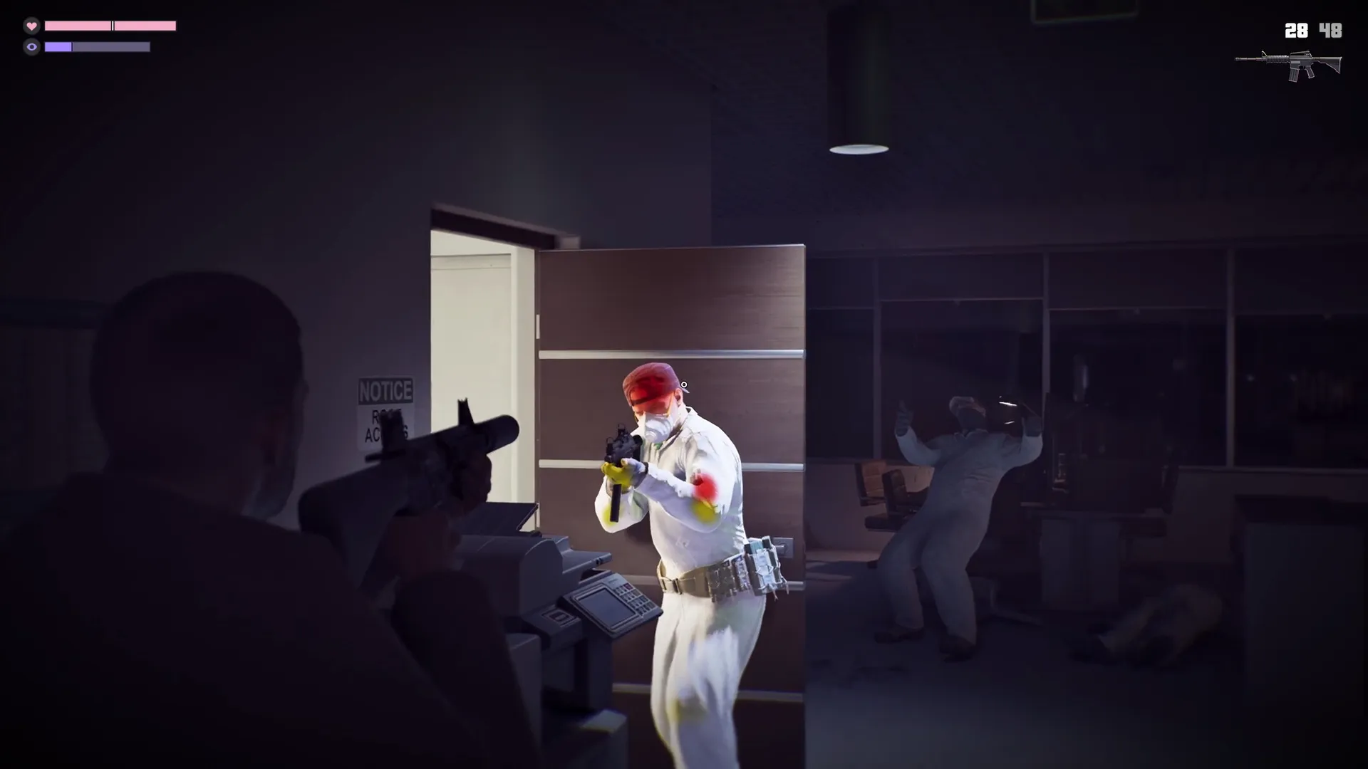 Vulnerable Sections Shown on Enemies