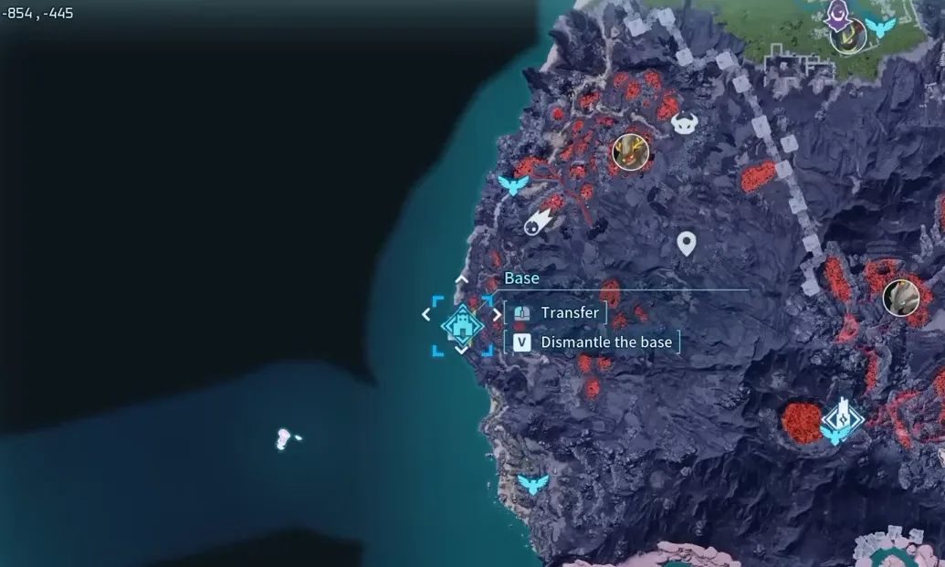 Base Location for Oil and Ore in Palworld 1.0