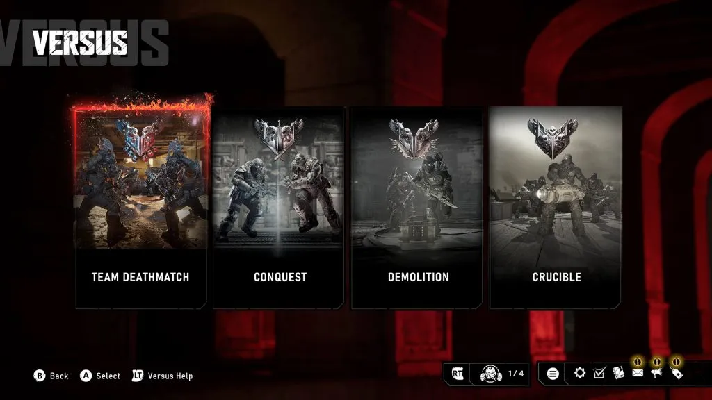 Versus Modes in Gears of War: E-Day